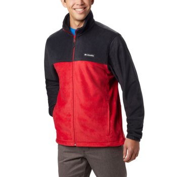 Columbia Muške Jakne - Steens Mountain 2.0 Full Zip Fleece Crne Plave Crvene | ASXT-62839